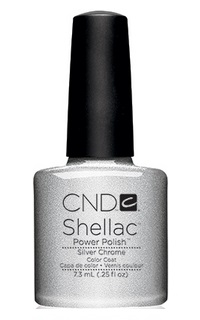 Гель-лак CND Shellac Silver Chrome 7,3 мл. Гель-лак CND Shellac Silver Chrome 7,3 мл.