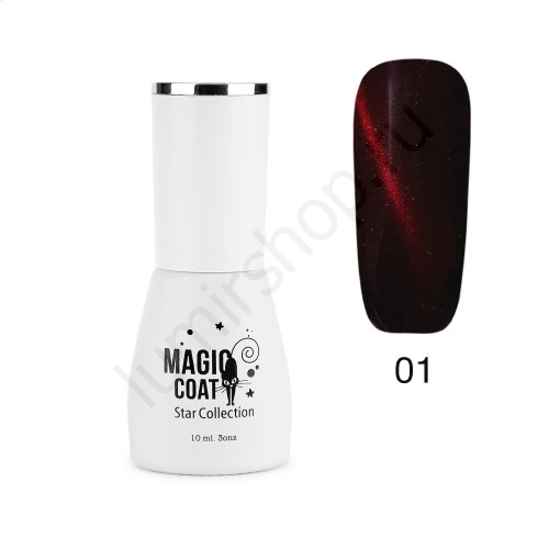 Гель-лак 01 Magic Coat Cat Eye 10 мл Гель-лак 01 Magic Coat Cat Eye 10 мл