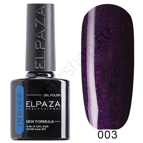 Гель-лак Elpaza 003 Пурпурный Гиацинт Indigo 10 мл Гель-лак Elpaza 003 Пурпурный Гиацинт Indigo 10 мл