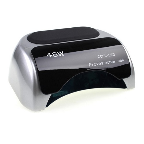 Гибридная лампа Professional Nail 48 W CCFL+LED silver с сенсором фото 5 Гибридная лампа Professional Nail 48 W CCFL+LED silver с сенсором фото 5